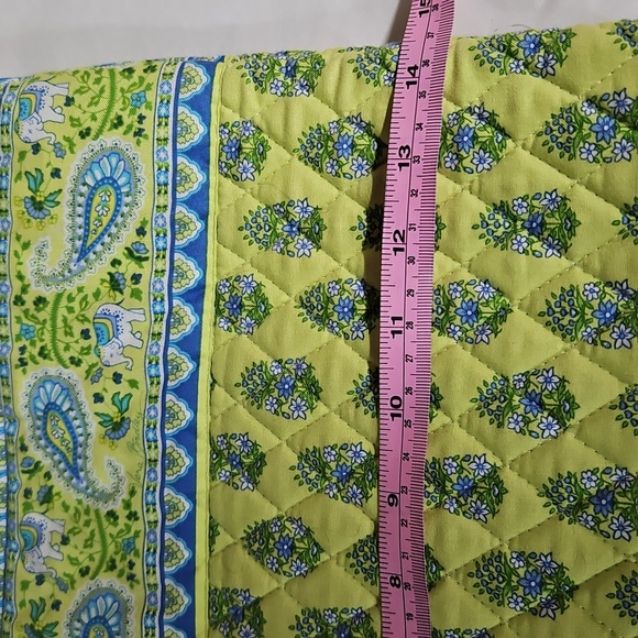 Vera Bradley 2006 Retired Citrus Elephamt Tote Bag Large 13x14.5" - Picture 10 of 15